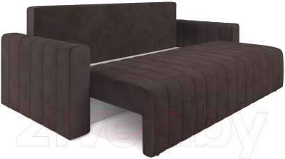 Диван Mebel-Ars Еврокнижка Лондон (кордрой коричневый)