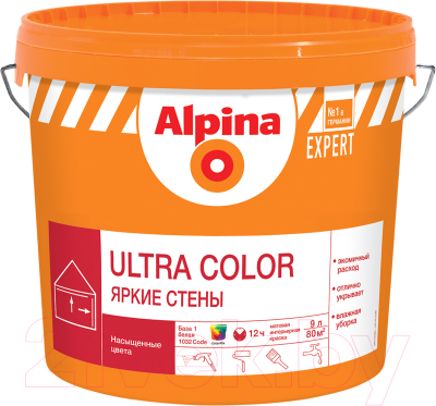 Краска Alpina Expert Ultra Color База 1 - фото