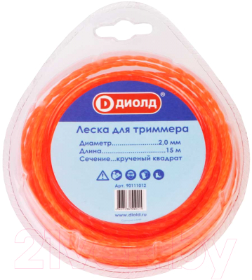 Леска для триммера Диолд 90111012 - фото