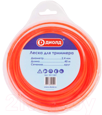 Леска для триммера Диолд 90111007 - фото