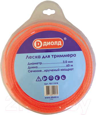 Леска для триммера Диолд 90111018 - фото