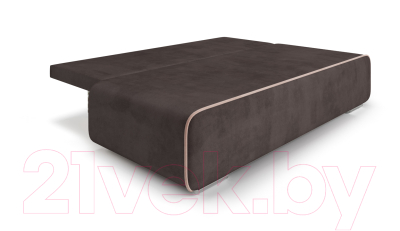 Диван Mebel-Ars Еврокнижка Марк (кордрой коричневый/кордрой бежевый)