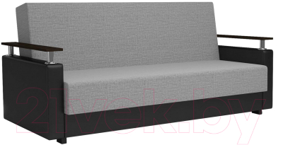 Диван Mebel-Ars Книжка (рогожка серая) - фото