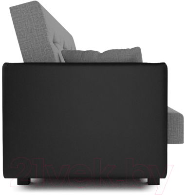 Диван Mebel-Ars Лофт (рогожка серая)