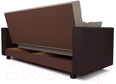 Диван Mebel-Ars Лофт (рогожка бежевая)