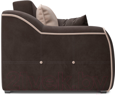 Диван Mebel-Ars Френсис (кордрой темный)