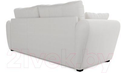 Диван угловой Mebel-Ars Амстердам (экокожа белая)