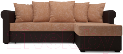 Диван угловой Mebel-Ars Рейн (кордрой бежевый)