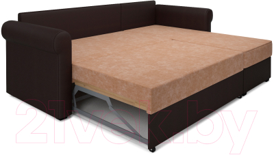 Диван угловой Mebel-Ars Рейн (кордрой бежевый)