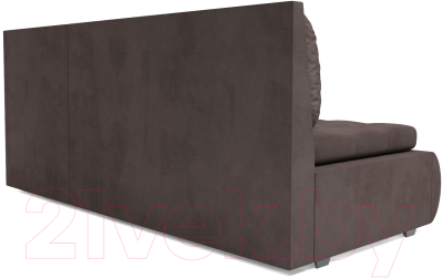 Диван угловой Mebel-Ars Кормак (кордрой коричневый)