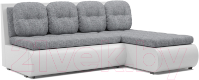 Диван угловой Mebel-Ars Кормак (рогожка серая) - фото