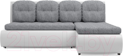 Диван угловой Mebel-Ars Кормак (рогожка серая)