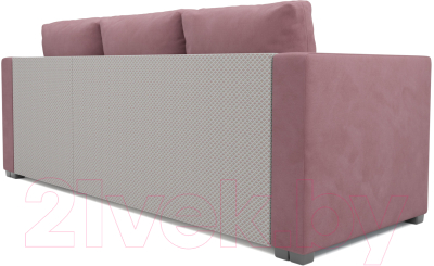 Диван угловой Mebel-Ars Мансберг НВ-178 18 (велюр пудра)