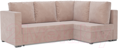 Диван угловой Mebel-Ars Мансберг (кордрой бежевый) - фото