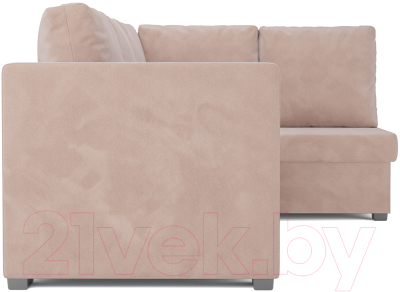 Диван угловой Mebel-Ars Мансберг (кордрой бежевый)