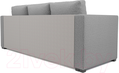 Диван угловой Mebel-Ars Мансберг (серая рогожка)