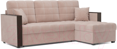 Диван угловой Mebel-Ars Техас (кордрой бежевый) - фото