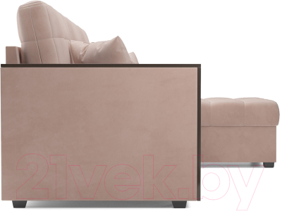 Диван угловой Mebel-Ars Техас (кордрой бежевый)