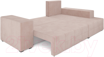 Диван угловой Mebel-Ars Монреаль правый (кордрой бежевый)