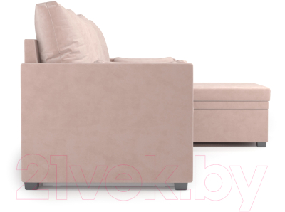 Диван угловой Mebel-Ars Париж (кордрой бежевый)