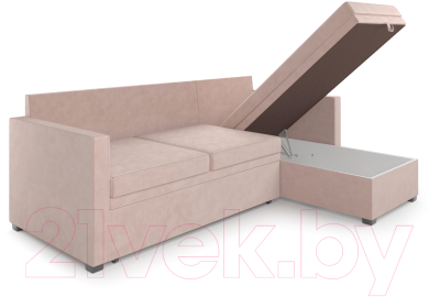 Диван угловой Mebel-Ars Париж (кордрой бежевый)