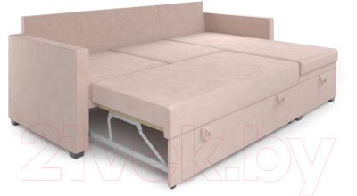 Диван угловой Mebel-Ars Париж (кордрой бежевый)