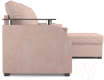 Диван угловой Mebel-Ars Токио (кордрой бежевый)