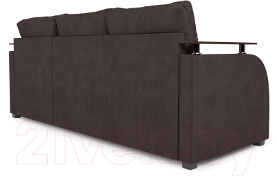 Диван угловой Mebel-Ars Токио (кордрой коричневый)