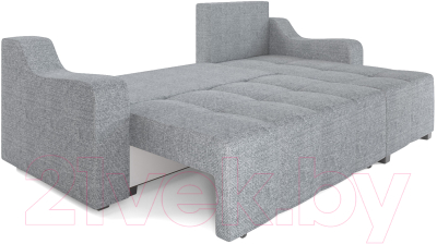 Диван угловой Mebel-Ars Берн (рогожка серая)