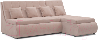 Диван угловой Mebel-Ars Дубай (кордрой бежевый) - фото