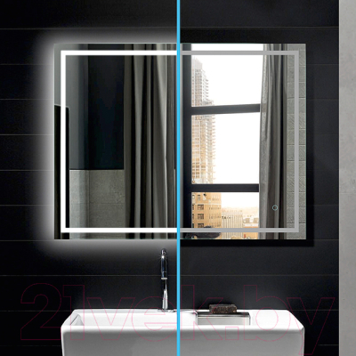 Зеркало Алмаз-Люкс Dakar 9070s-6 (с подсветкой)