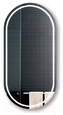 Зеркало Алмаз-Люкс Nairobi 12060s-6 (с подсветкой) - фото