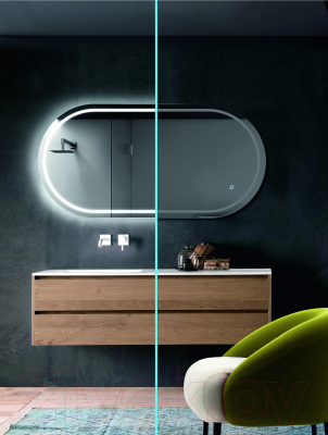 Зеркало Алмаз-Люкс Nairobi 12060s-6 (с подсветкой)