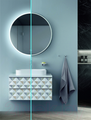 Зеркало Алмаз-Люкс Oslo 60s-4 (с подсветкой)