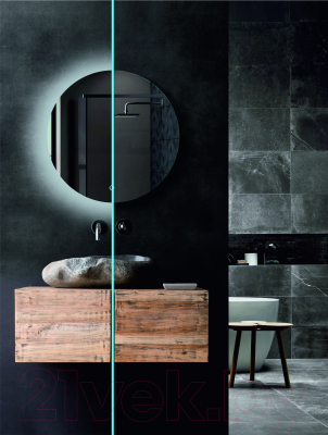 Зеркало Алмаз-Люкс Tokyo 50s-4 (с подсветкой)