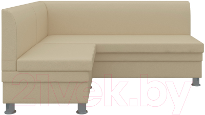 Уголок кухонный мягкий Лига Диванов Уют 31 левый / 58698 (экокожа, бежевый)