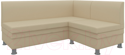 Уголок кухонный мягкий Лига Диванов Уют 31 правый / 58698 - фото