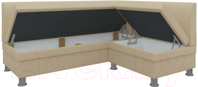 Уголок кухонный мягкий Лига Диванов Уют 31 правый / 58698