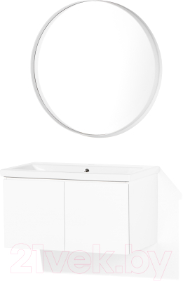 Тумба под умывальник Акваль Марта 80 / МАРТА.80.80.00.N