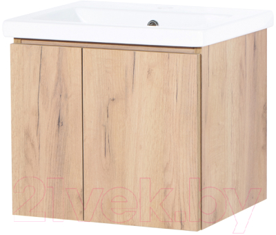 Тумба под умывальник Акваль Марта 50 / МАРТА.50.50.18.N - фото