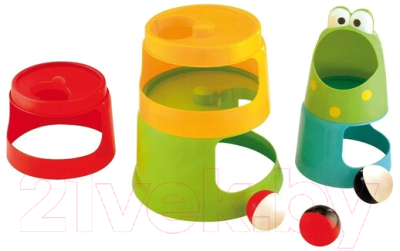 Набор игрушек для песочницы Gowi Ведерко-пирамидка / 453-40