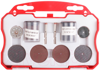 Набор насадок для гравера Wortex MGK074C11711 - фото