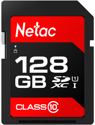 Карта памяти Netac P600 SDXC 128GB U1/C10 (NT02P600STN-128G-R) - фото