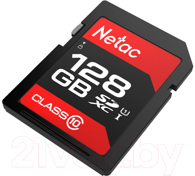 Карта памяти Netac P600 SDXC 128GB U1/C10 (NT02P600STN-128G-R)