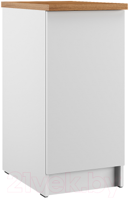 Шкаф-стол кухонный Eligard Urban ШСКс 40 (белый/дуб ланселот) - фото