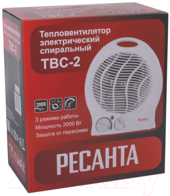 Тепловентилятор Ресанта ТВС-2000 (67/2/11)