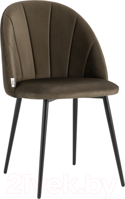 Стул Stool Group Логан / AV 413-Cch-08 (велюр коричневый) - фото