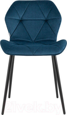 Стул Stool Group Эдвин / AV 407-Cdo-08 (велюр синий)