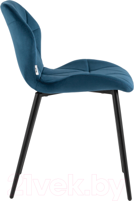 Стул Stool Group Эдвин / AV 407-Cdo-08 (велюр синий)