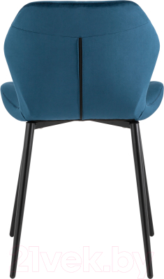 Стул Stool Group Эдвин / AV 407-Cdo-08 (велюр синий)